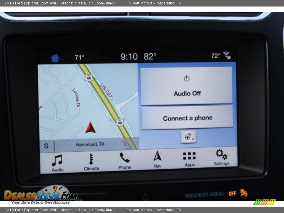 2018 Ford Explorer Sport 4WD Magnetic Metallic / Ebony Black Photo #17