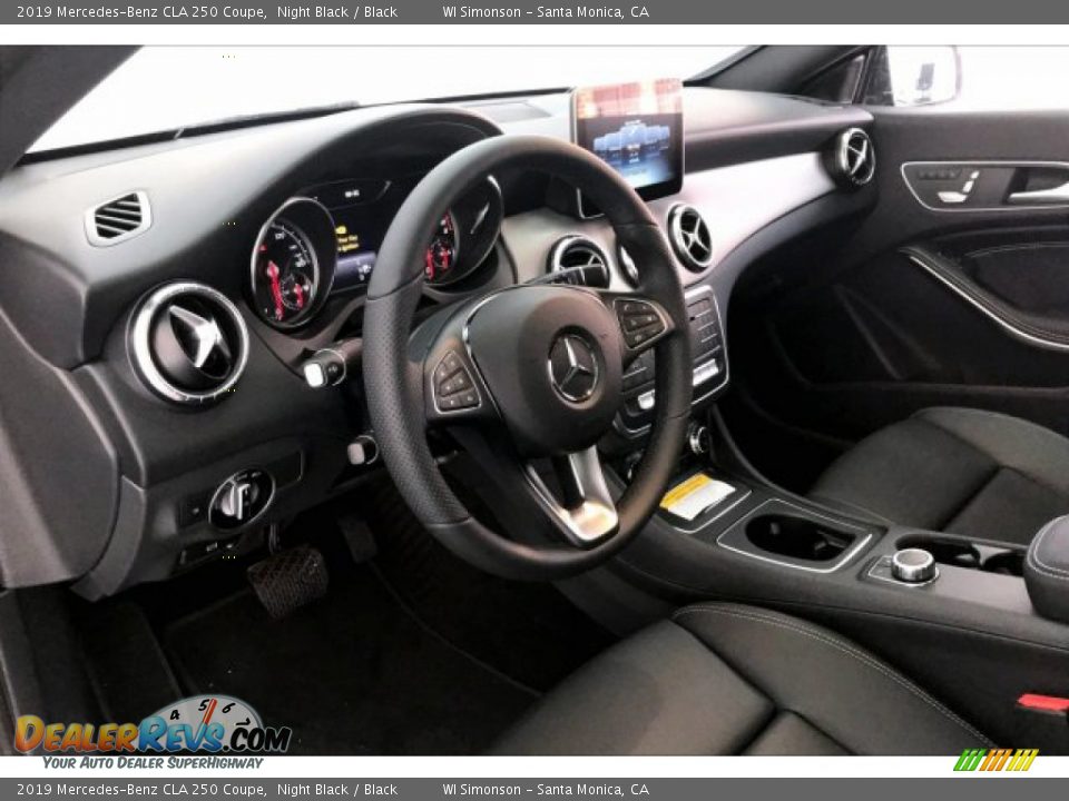 2019 Mercedes-Benz CLA 250 Coupe Night Black / Black Photo #4
