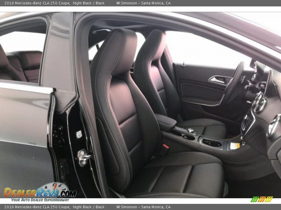 2019 Mercedes-Benz CLA 250 Coupe Night Black / Black Photo #5