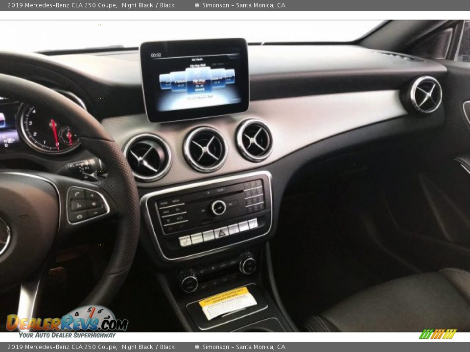 2019 Mercedes-Benz CLA 250 Coupe Night Black / Black Photo #6