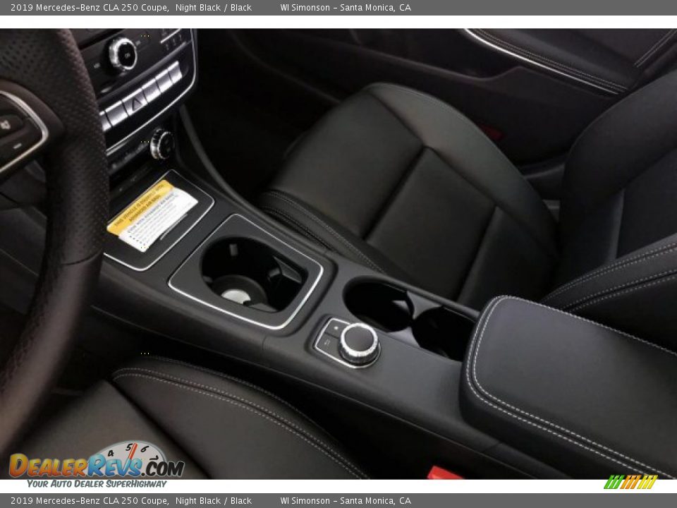 2019 Mercedes-Benz CLA 250 Coupe Night Black / Black Photo #7