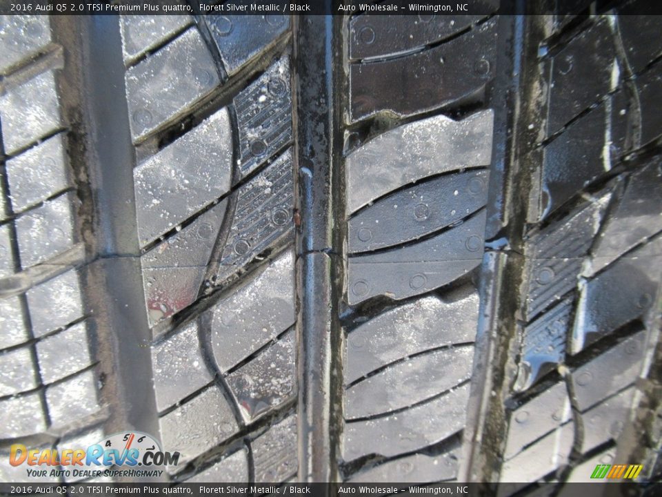 2016 Audi Q5 2.0 TFSI Premium Plus quattro Florett Silver Metallic / Black Photo #8