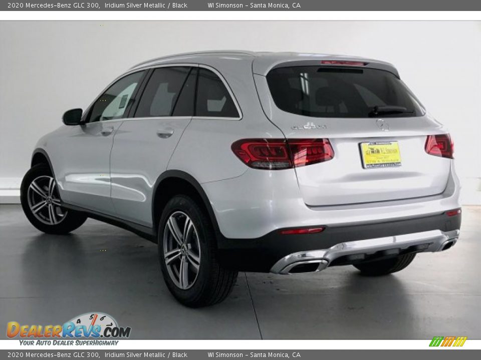 2020 Mercedes-Benz GLC 300 Iridium Silver Metallic / Black Photo #2