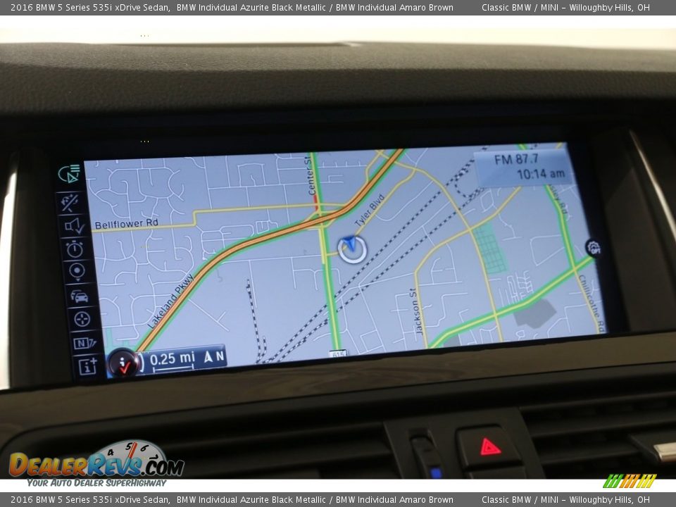 Navigation of 2016 BMW 5 Series 535i xDrive Sedan Photo #10