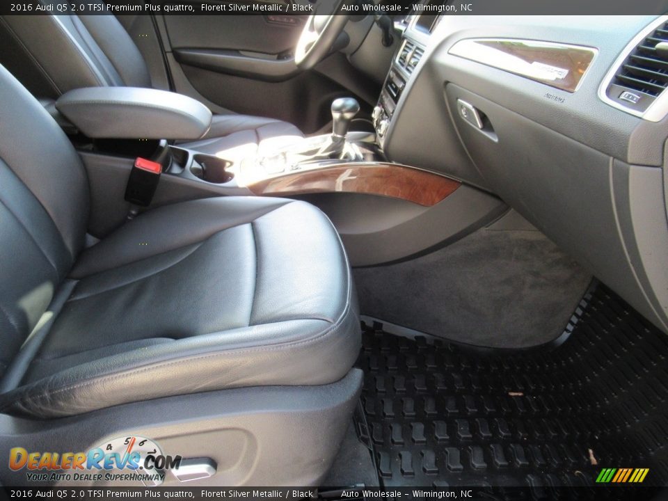 2016 Audi Q5 2.0 TFSI Premium Plus quattro Florett Silver Metallic / Black Photo #11