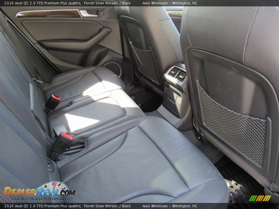 2016 Audi Q5 2.0 TFSI Premium Plus quattro Florett Silver Metallic / Black Photo #12