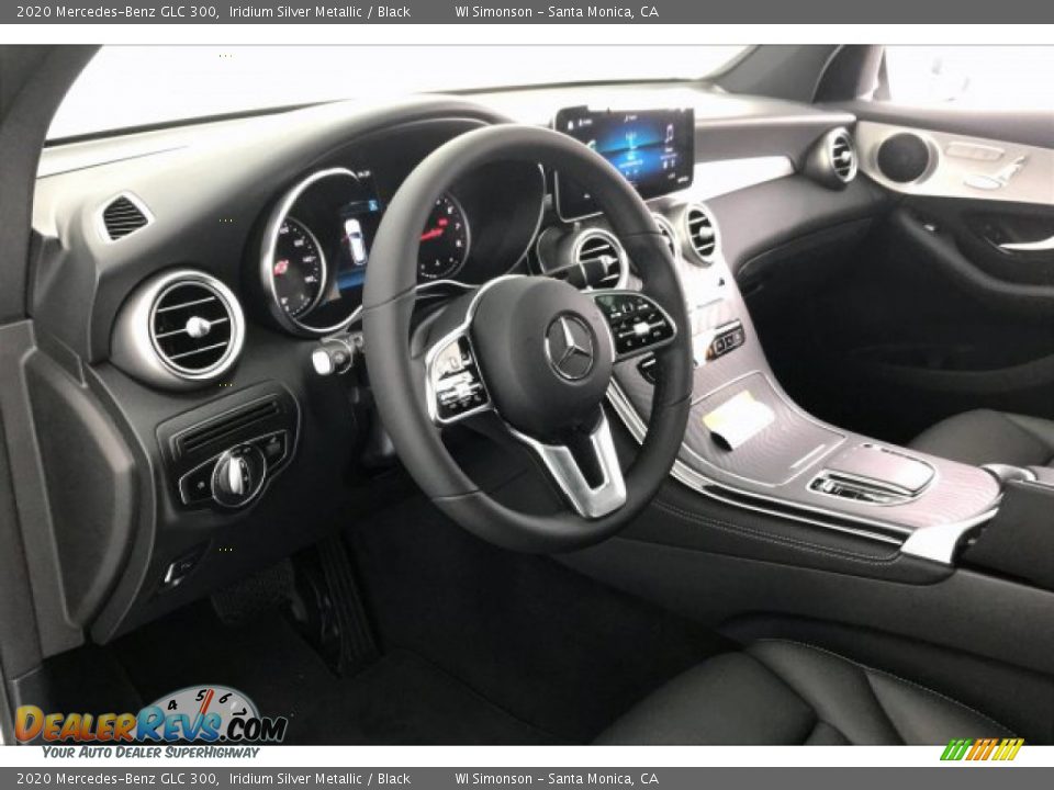 2020 Mercedes-Benz GLC 300 Iridium Silver Metallic / Black Photo #4