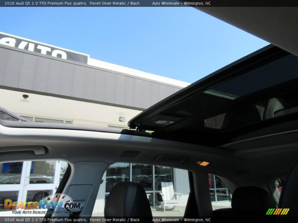 2016 Audi Q5 2.0 TFSI Premium Plus quattro Florett Silver Metallic / Black Photo #13