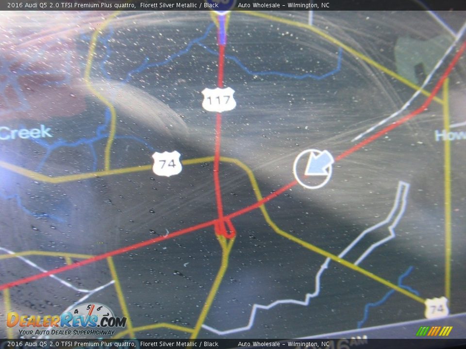 2016 Audi Q5 2.0 TFSI Premium Plus quattro Florett Silver Metallic / Black Photo #16