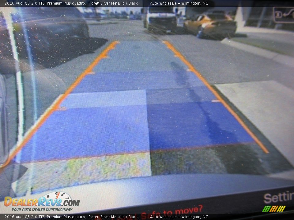 2016 Audi Q5 2.0 TFSI Premium Plus quattro Florett Silver Metallic / Black Photo #18