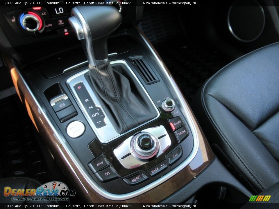 2016 Audi Q5 2.0 TFSI Premium Plus quattro Florett Silver Metallic / Black Photo #19