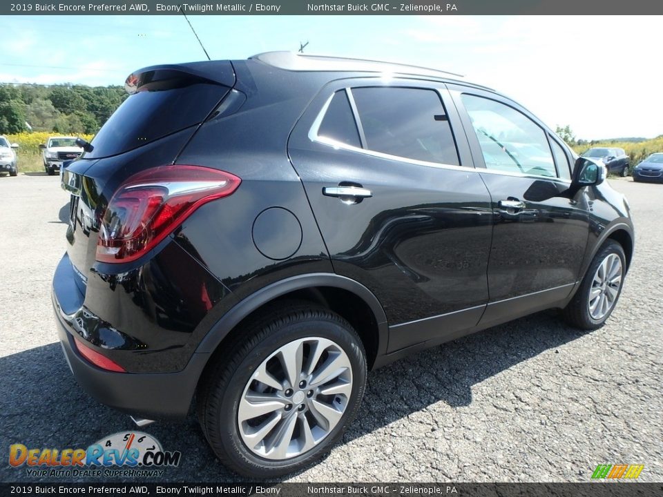 2019 Buick Encore Preferred AWD Ebony Twilight Metallic / Ebony Photo #5