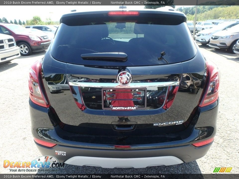 2019 Buick Encore Preferred AWD Ebony Twilight Metallic / Ebony Photo #6