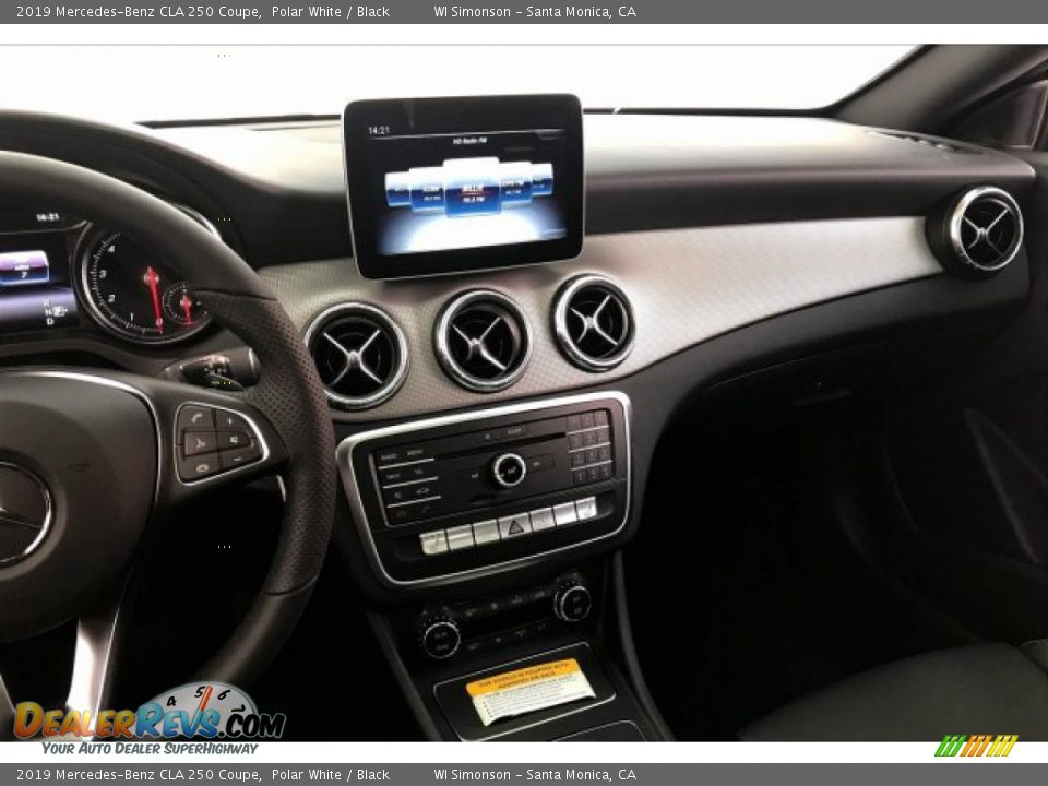 2019 Mercedes-Benz CLA 250 Coupe Polar White / Black Photo #6