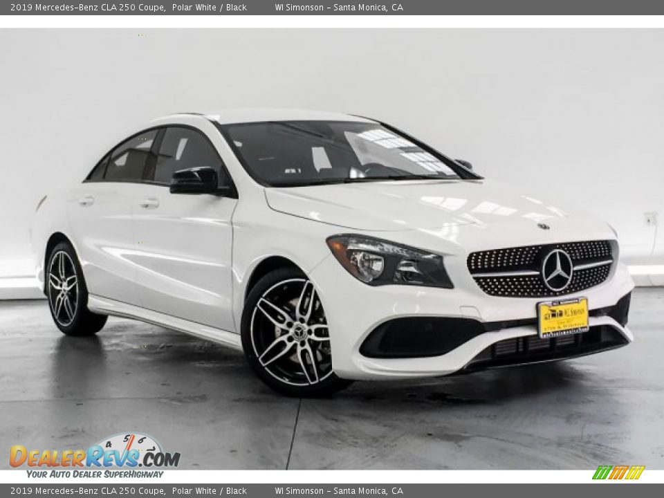 2019 Mercedes-Benz CLA 250 Coupe Polar White / Black Photo #10