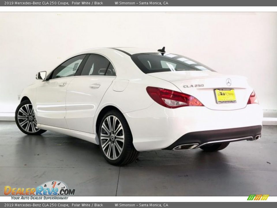 2019 Mercedes-Benz CLA 250 Coupe Polar White / Black Photo #2
