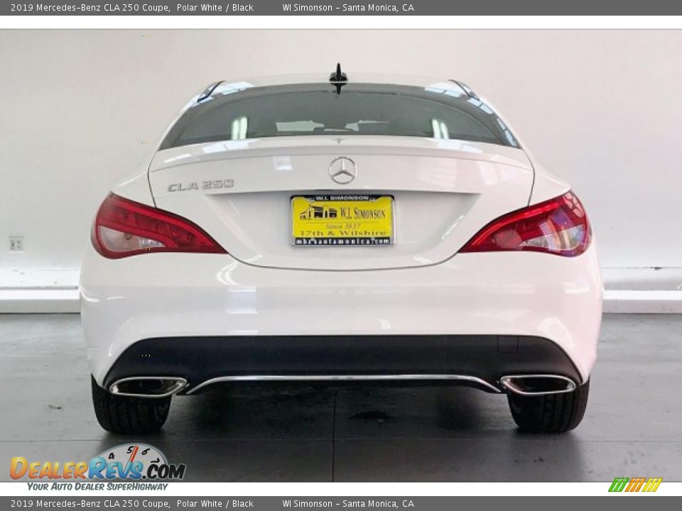 2019 Mercedes-Benz CLA 250 Coupe Polar White / Black Photo #3