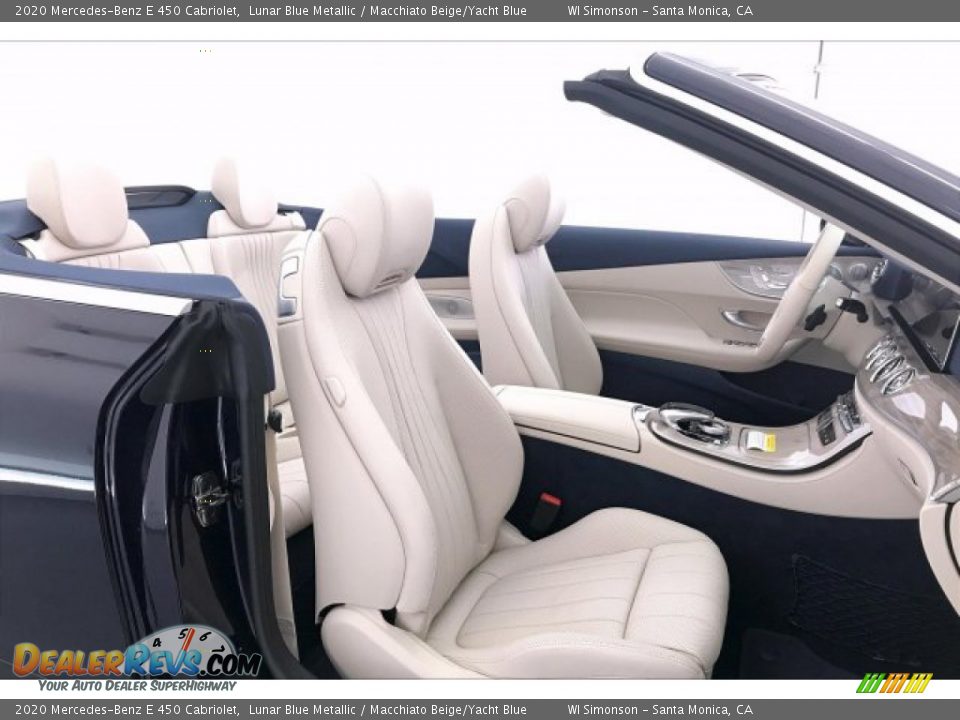 Front Seat of 2020 Mercedes-Benz E 450 Cabriolet Photo #5