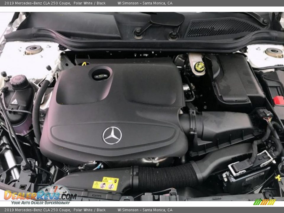 2019 Mercedes-Benz CLA 250 Coupe Polar White / Black Photo #8