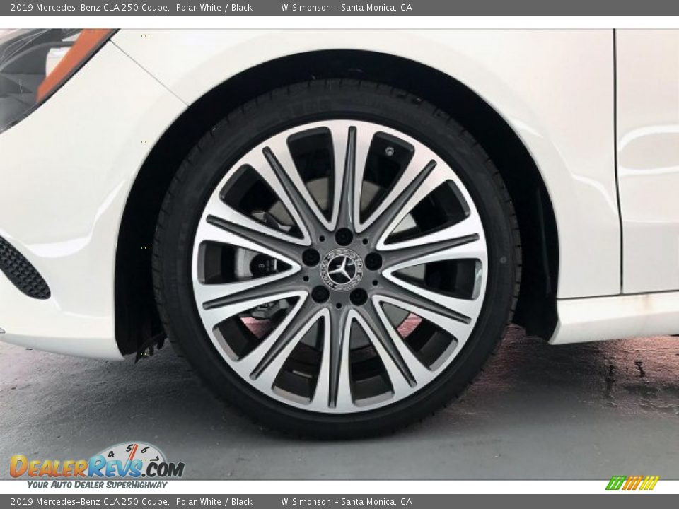 2019 Mercedes-Benz CLA 250 Coupe Polar White / Black Photo #9