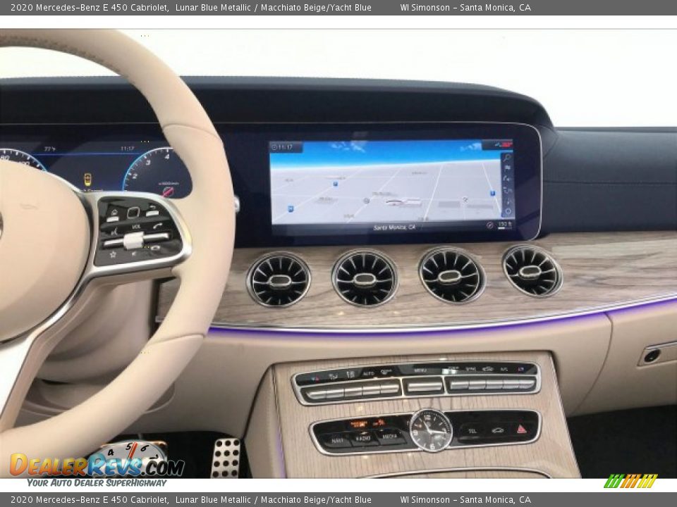 Controls of 2020 Mercedes-Benz E 450 Cabriolet Photo #6