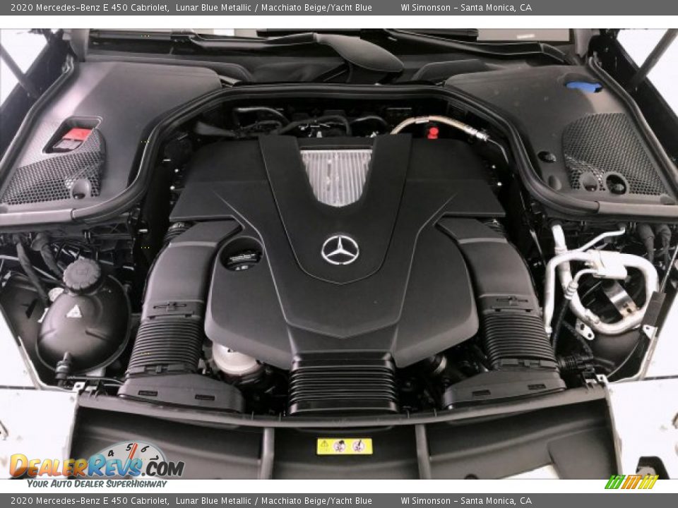 2020 Mercedes-Benz E 450 Cabriolet 3.0 Liter Turbocharged DOHC 24-Valve VVT V6 Engine Photo #8
