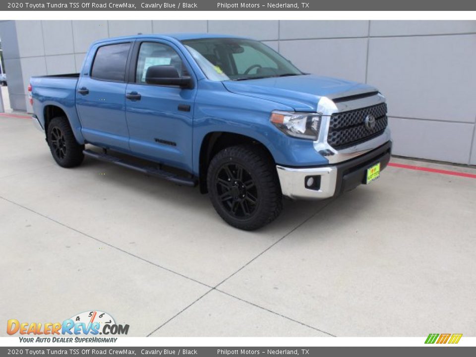 2020 Toyota Tundra TSS Off Road CrewMax Cavalry Blue / Black Photo #2