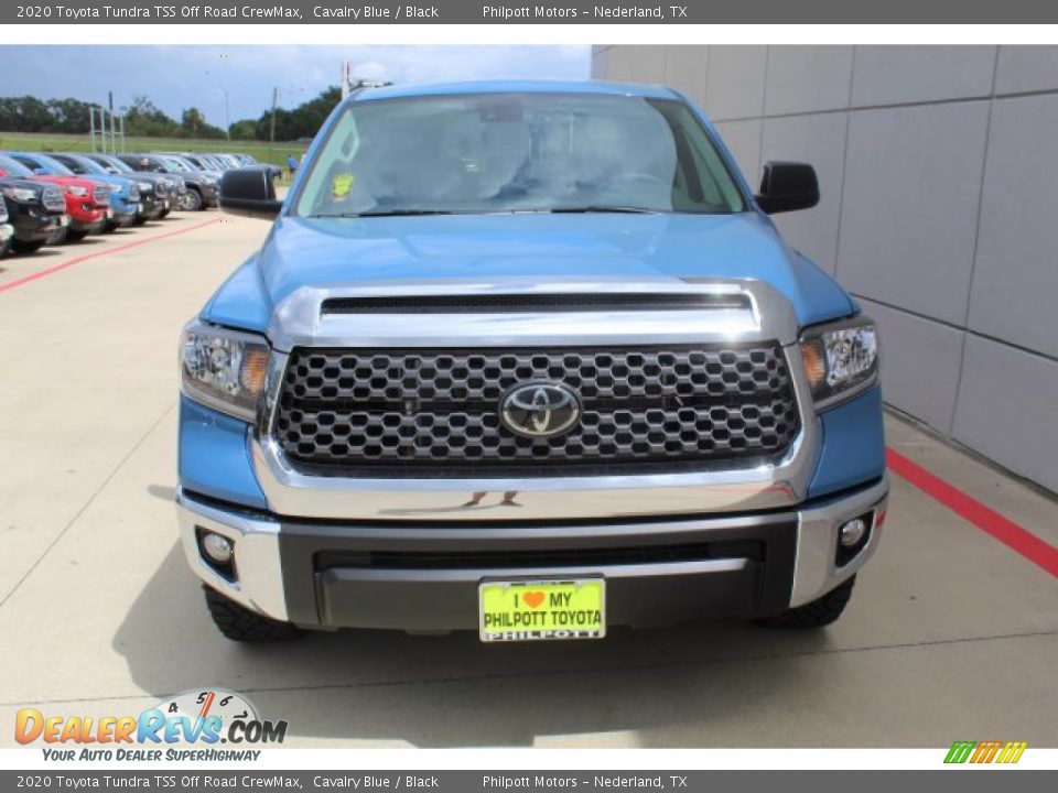 2020 Toyota Tundra TSS Off Road CrewMax Cavalry Blue / Black Photo #3
