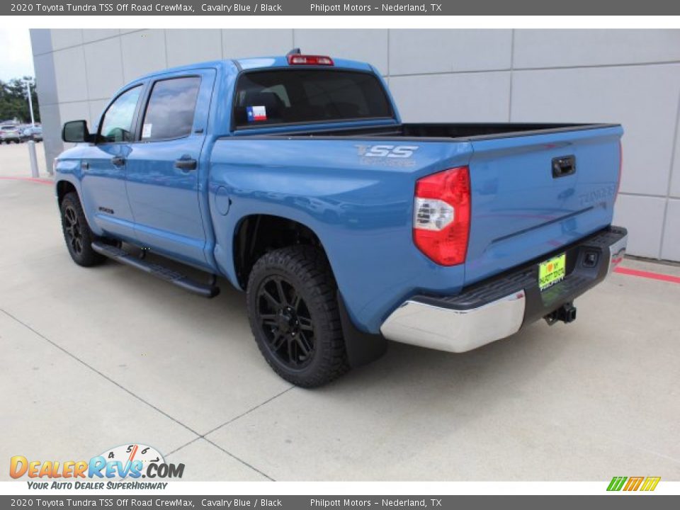 2020 Toyota Tundra TSS Off Road CrewMax Cavalry Blue / Black Photo #6
