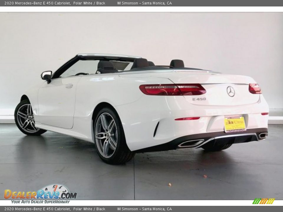 2020 Mercedes-Benz E 450 Cabriolet Polar White / Black Photo #2