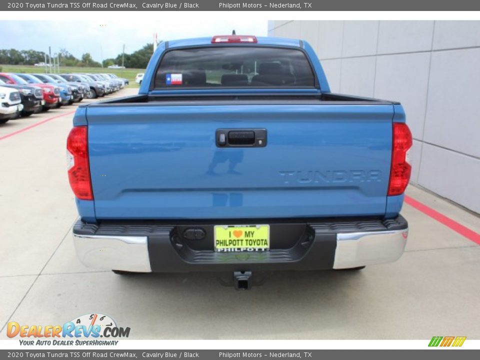 2020 Toyota Tundra TSS Off Road CrewMax Cavalry Blue / Black Photo #7
