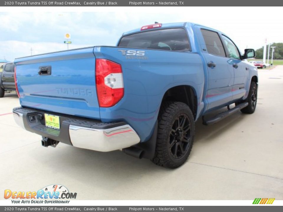 2020 Toyota Tundra TSS Off Road CrewMax Cavalry Blue / Black Photo #8