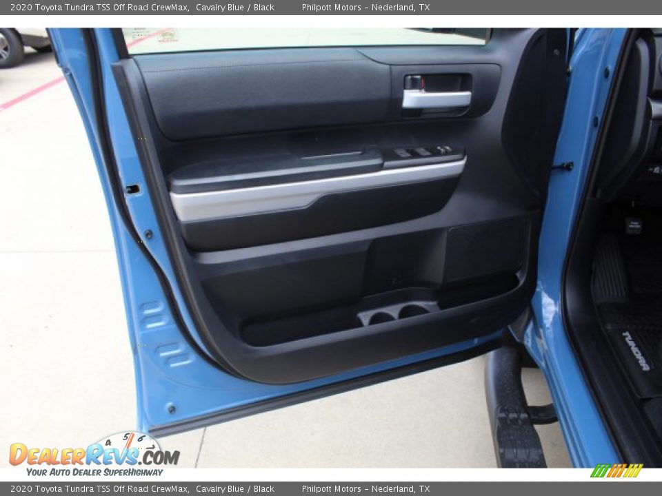 2020 Toyota Tundra TSS Off Road CrewMax Cavalry Blue / Black Photo #9
