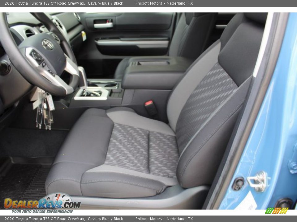 2020 Toyota Tundra TSS Off Road CrewMax Cavalry Blue / Black Photo #10