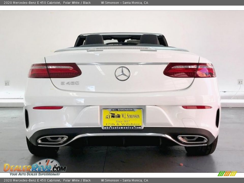 2020 Mercedes-Benz E 450 Cabriolet Polar White / Black Photo #3