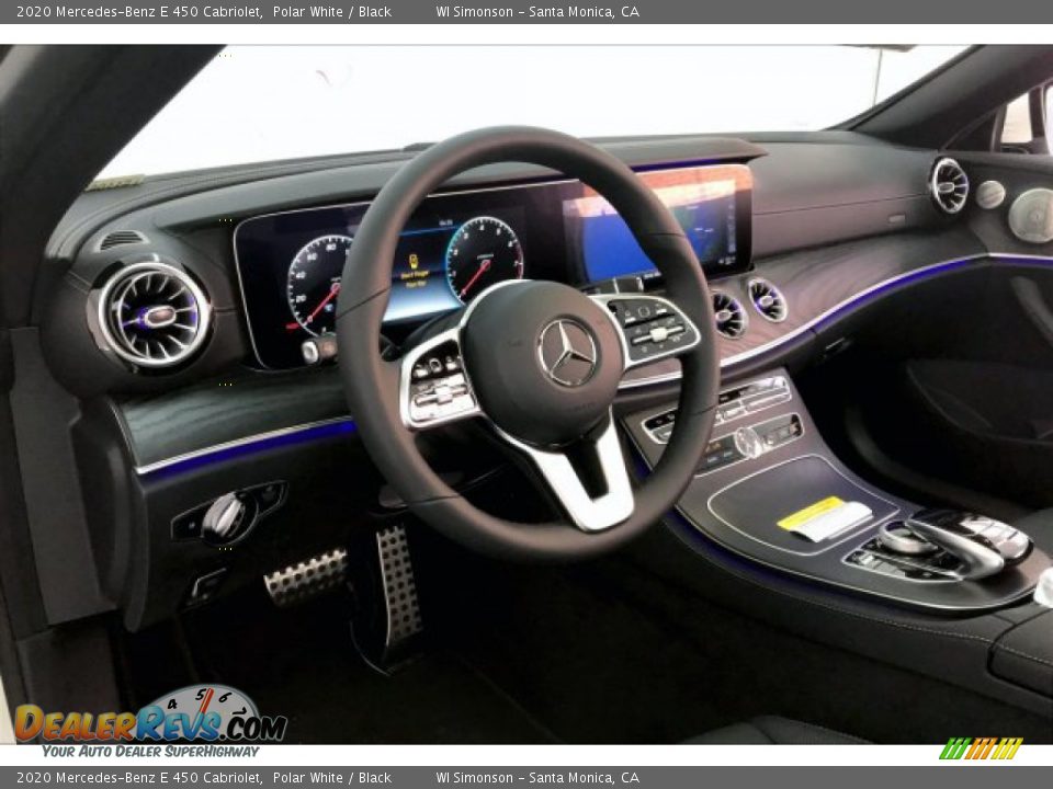 2020 Mercedes-Benz E 450 Cabriolet Polar White / Black Photo #4