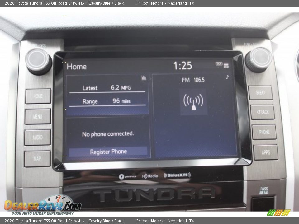 2020 Toyota Tundra TSS Off Road CrewMax Cavalry Blue / Black Photo #15