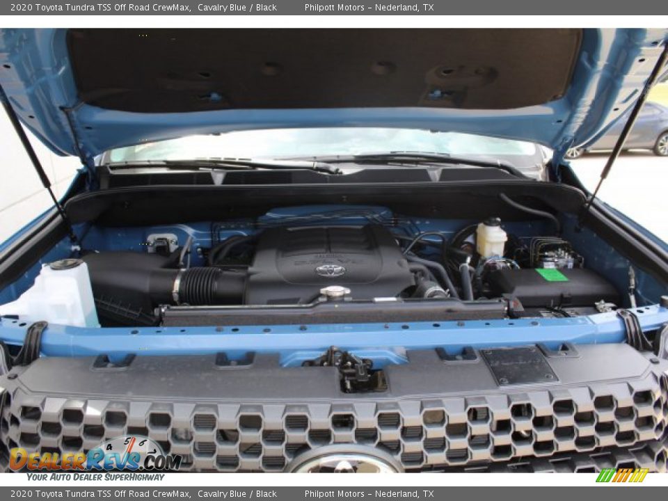 2020 Toyota Tundra TSS Off Road CrewMax Cavalry Blue / Black Photo #23