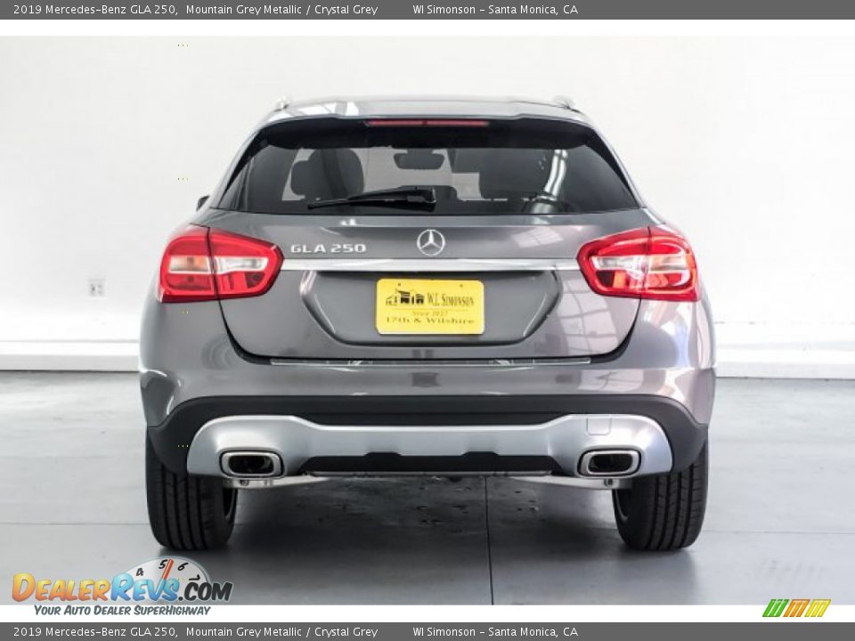 2019 Mercedes-Benz GLA 250 Mountain Grey Metallic / Crystal Grey Photo #3