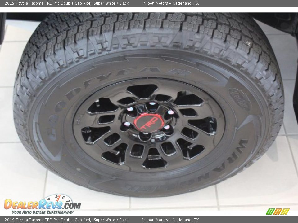 2019 Toyota Tacoma TRD Pro Double Cab 4x4 Super White / Black Photo #5