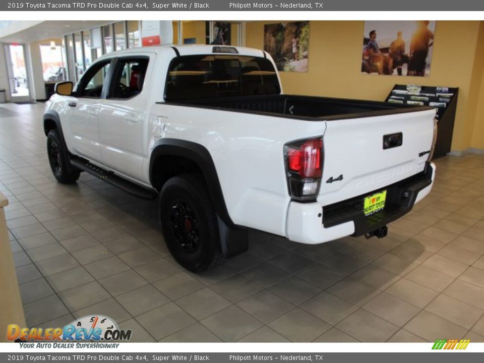 2019 Toyota Tacoma TRD Pro Double Cab 4x4 Super White / Black Photo #6