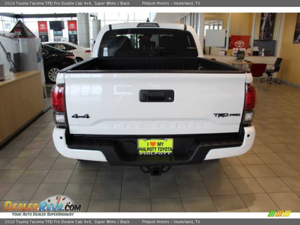 2019 Toyota Tacoma TRD Pro Double Cab 4x4 Super White / Black Photo #7