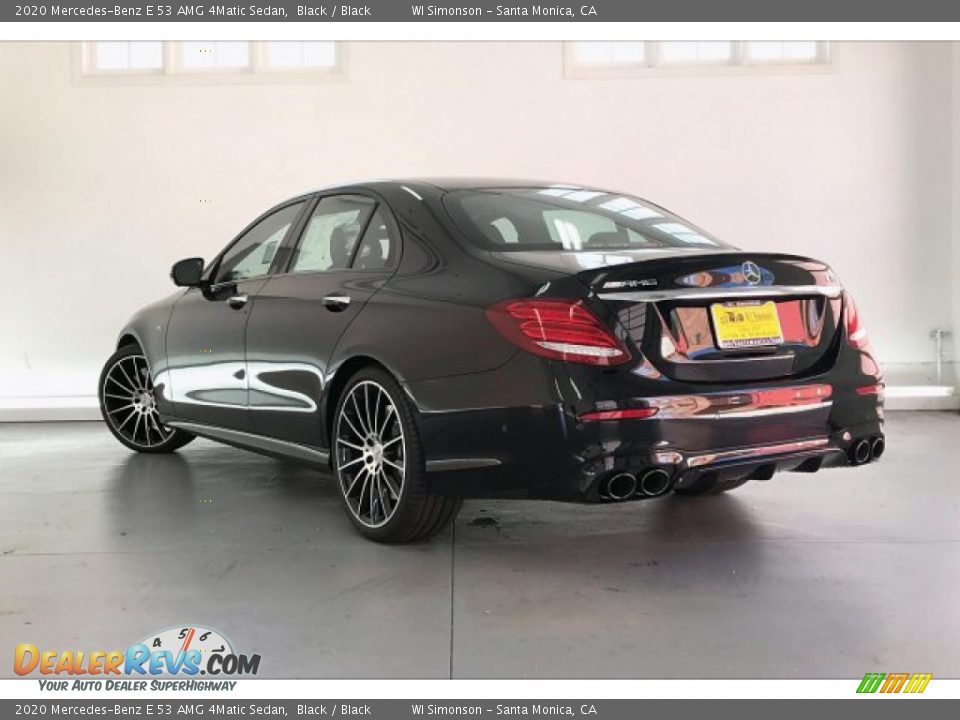 2020 Mercedes-Benz E 53 AMG 4Matic Sedan Black / Black Photo #2