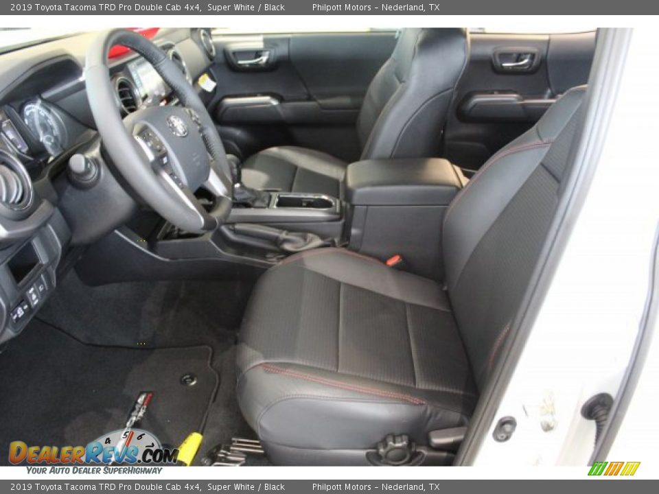 2019 Toyota Tacoma TRD Pro Double Cab 4x4 Super White / Black Photo #10