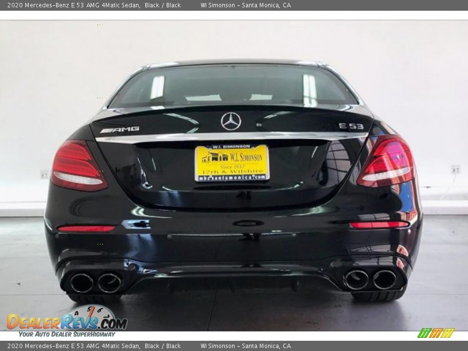 2020 Mercedes-Benz E 53 AMG 4Matic Sedan Black / Black Photo #3