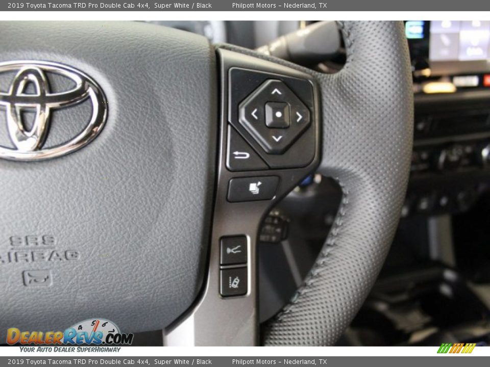 2019 Toyota Tacoma TRD Pro Double Cab 4x4 Super White / Black Photo #12