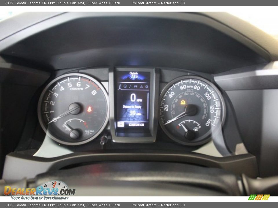 2019 Toyota Tacoma TRD Pro Double Cab 4x4 Super White / Black Photo #13