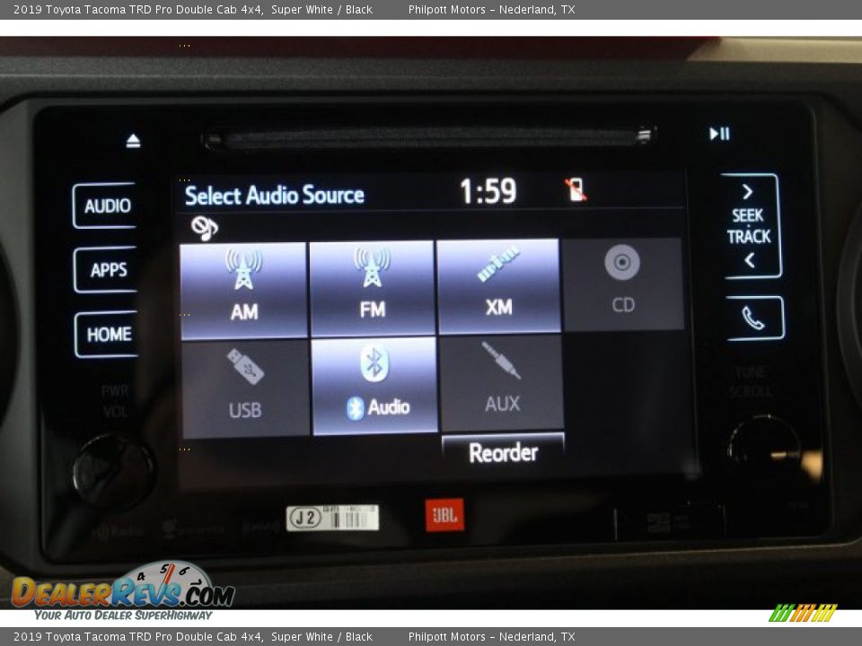 2019 Toyota Tacoma TRD Pro Double Cab 4x4 Super White / Black Photo #15