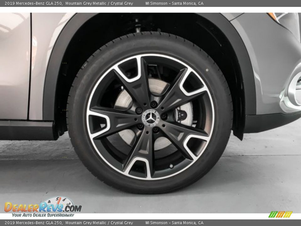 2019 Mercedes-Benz GLA 250 Mountain Grey Metallic / Crystal Grey Photo #9