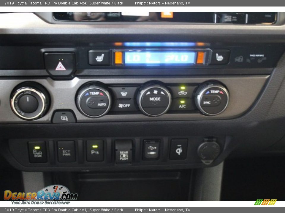 2019 Toyota Tacoma TRD Pro Double Cab 4x4 Super White / Black Photo #16